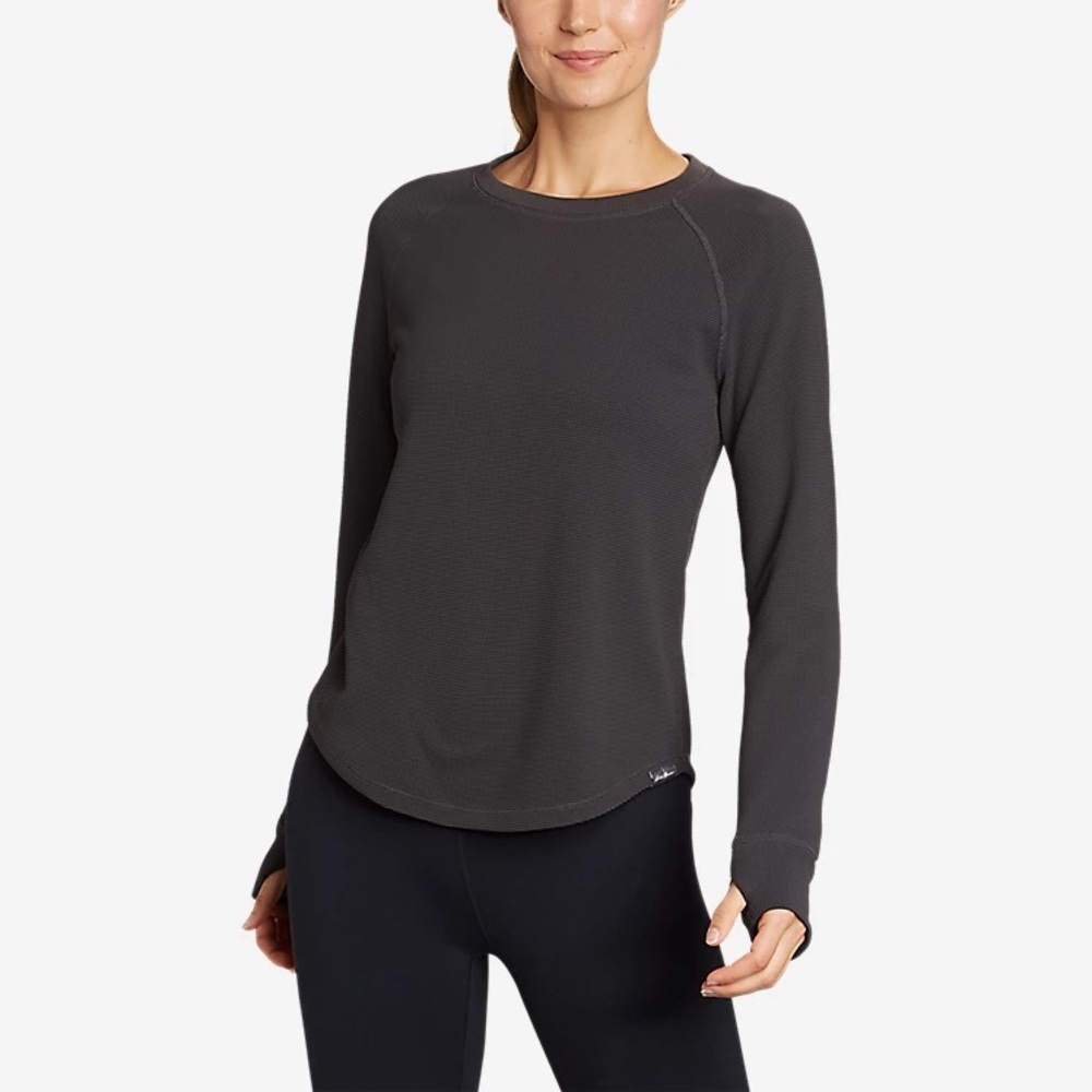 Eddie Bauer Thermal tech crew long sleeve shirt